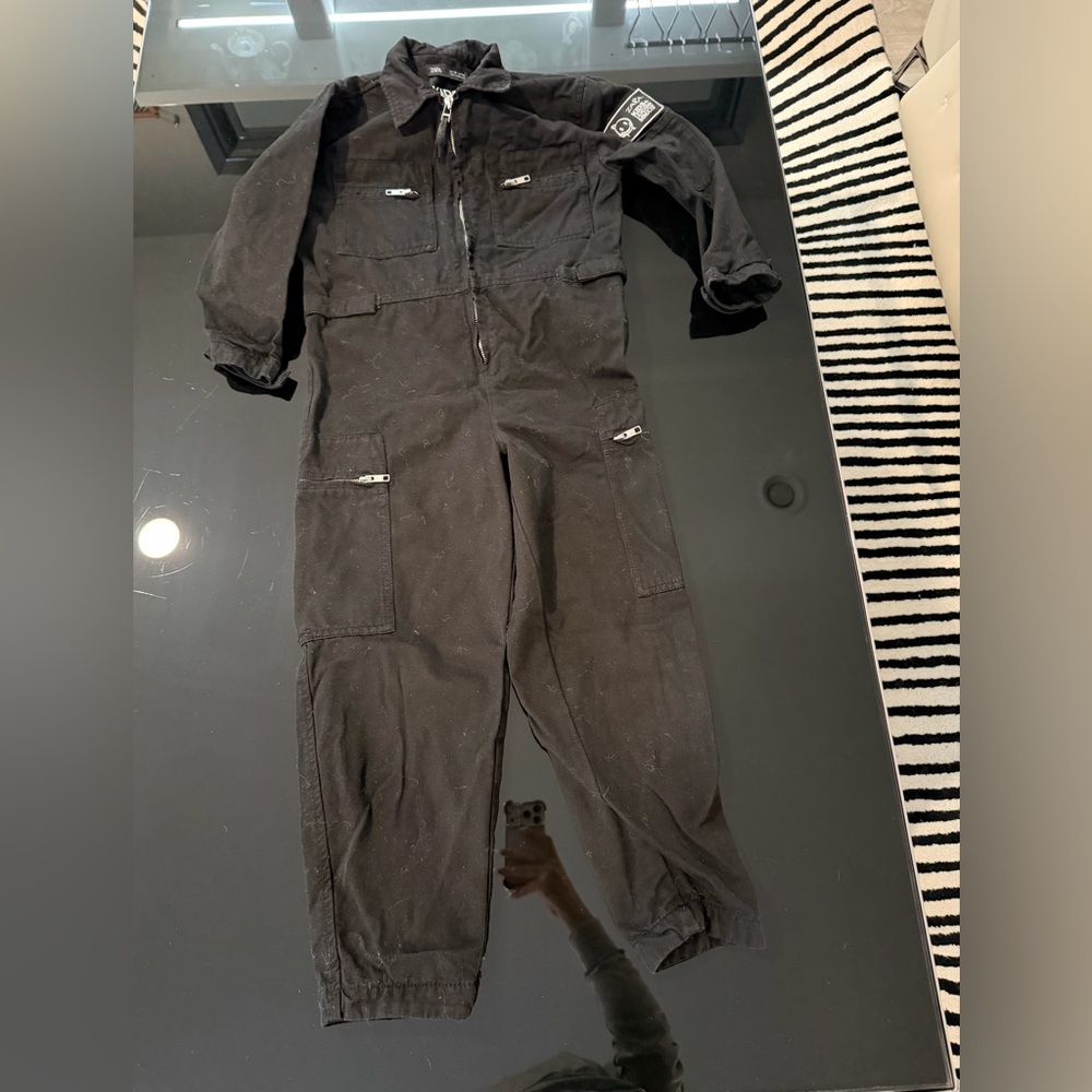 Zara Black Kids Jumpsuit